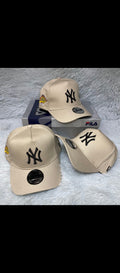 Gorra New York Beige